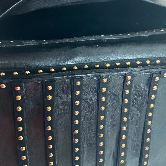 Vintage Chanel Black Leather Long Wallet-Crossbody - Picture 9 of 13